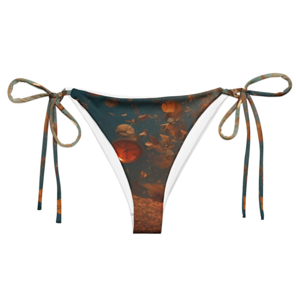 All-over print recycled string bikini bottom - Image 3